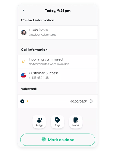 You can record your call with Aircall