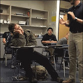 teacher studying