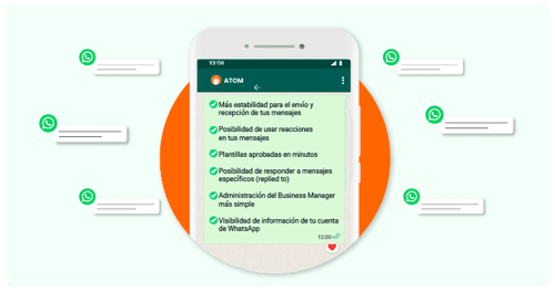 ATOM WhatsApp automation