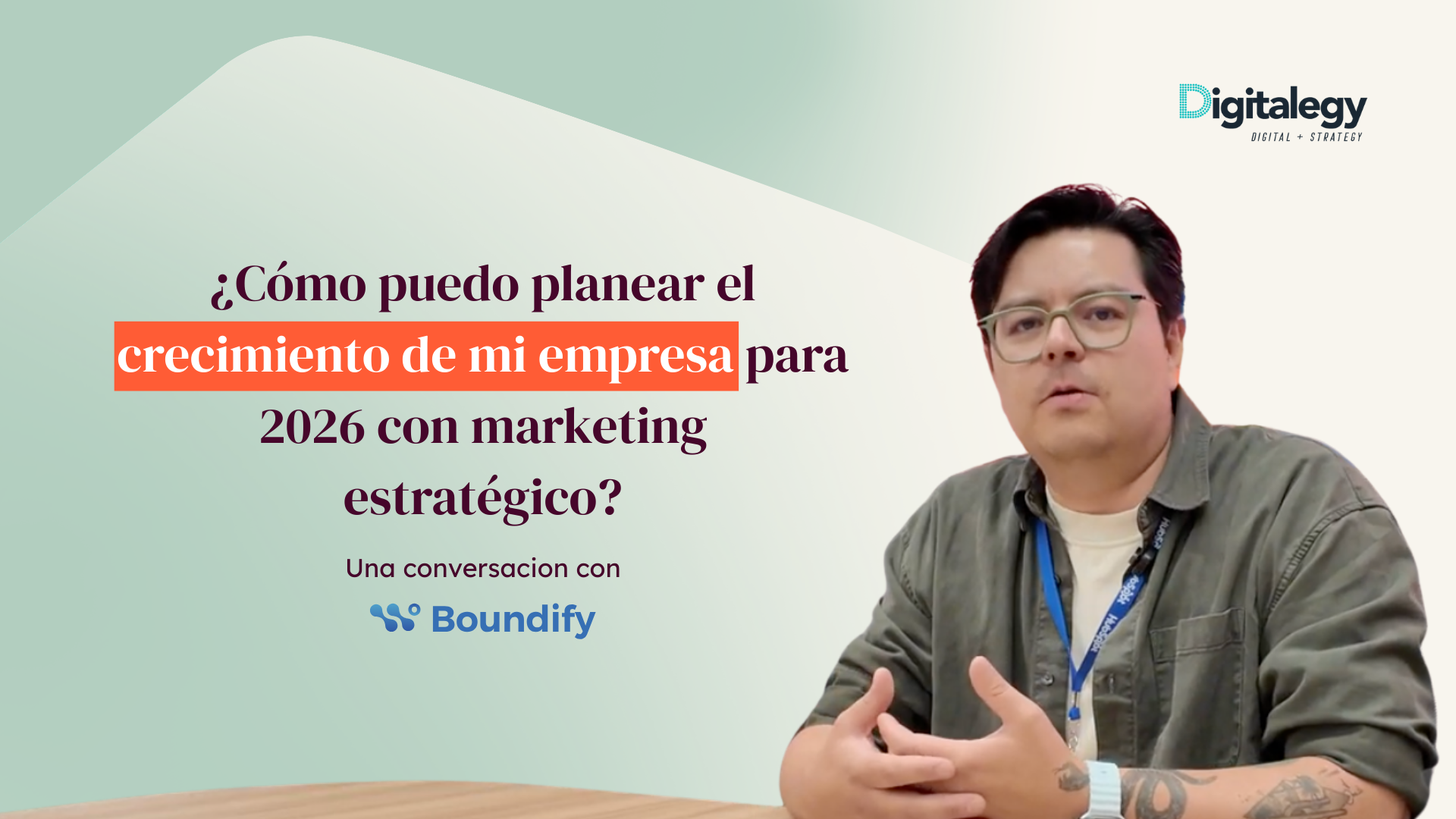 ¿Cómo puedo planear el crecimiento de mi empresa para 2026 con marketing estratégico?