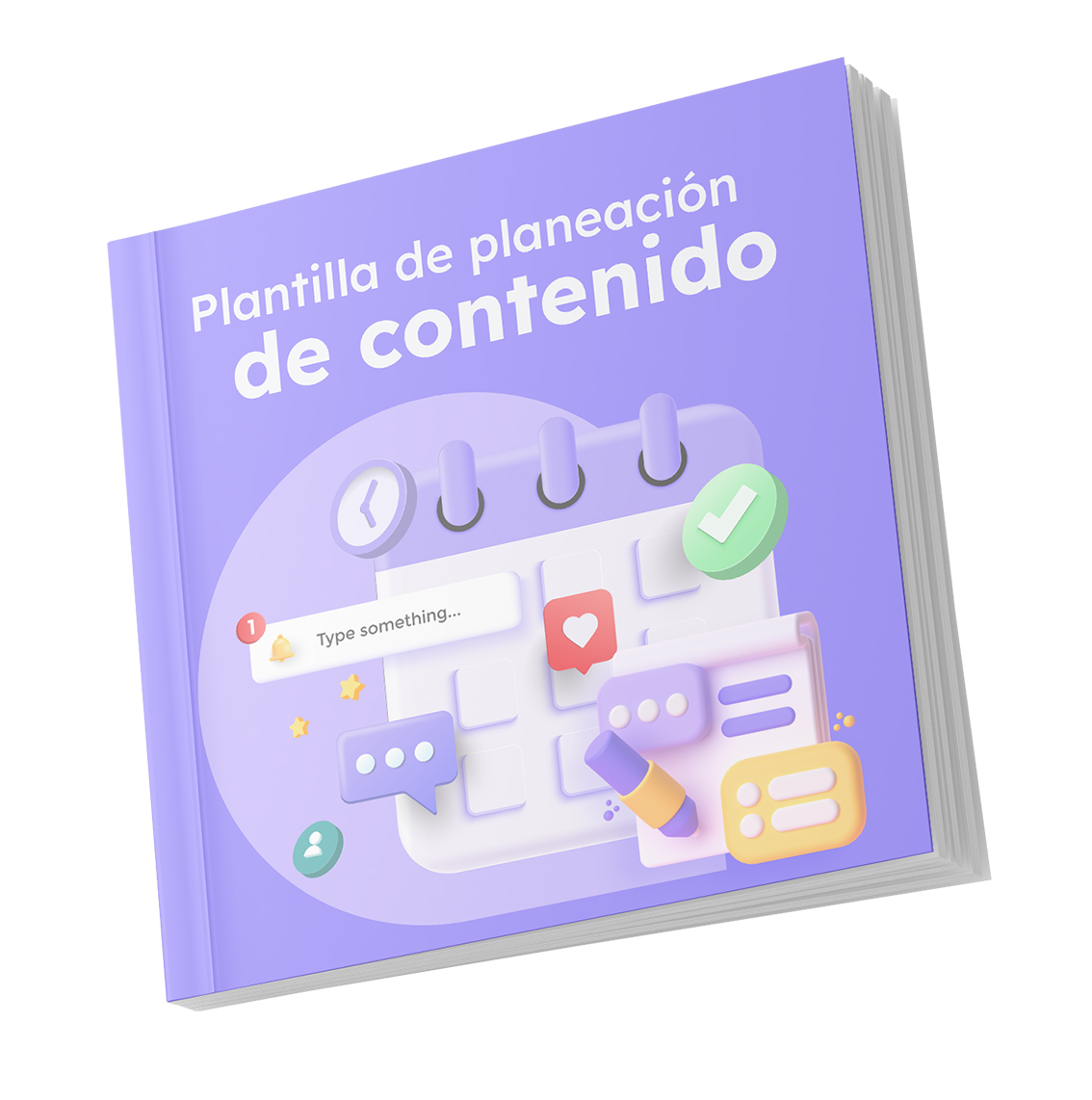 Plantilla para planear contenido