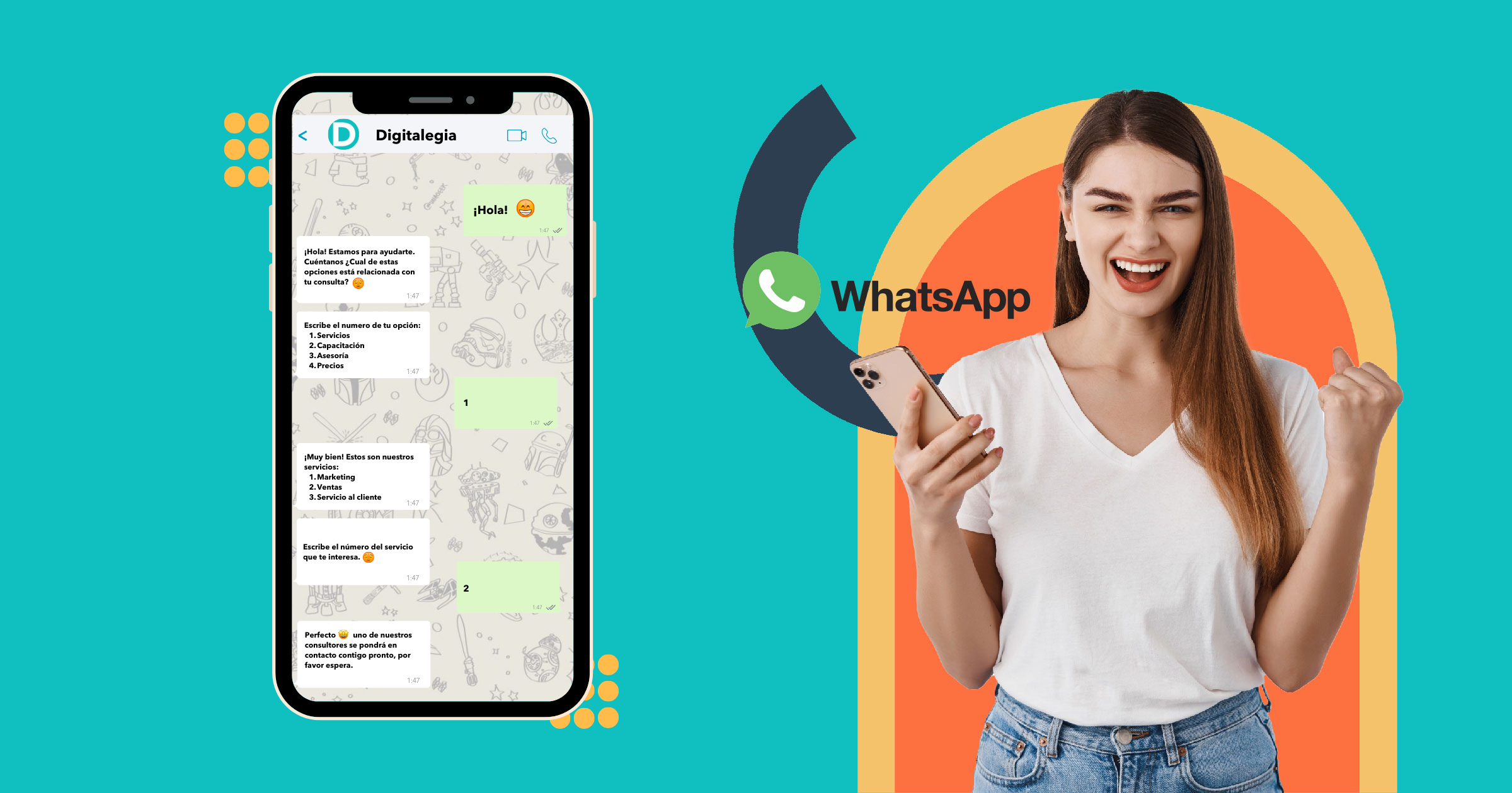 WhatsApp message automation