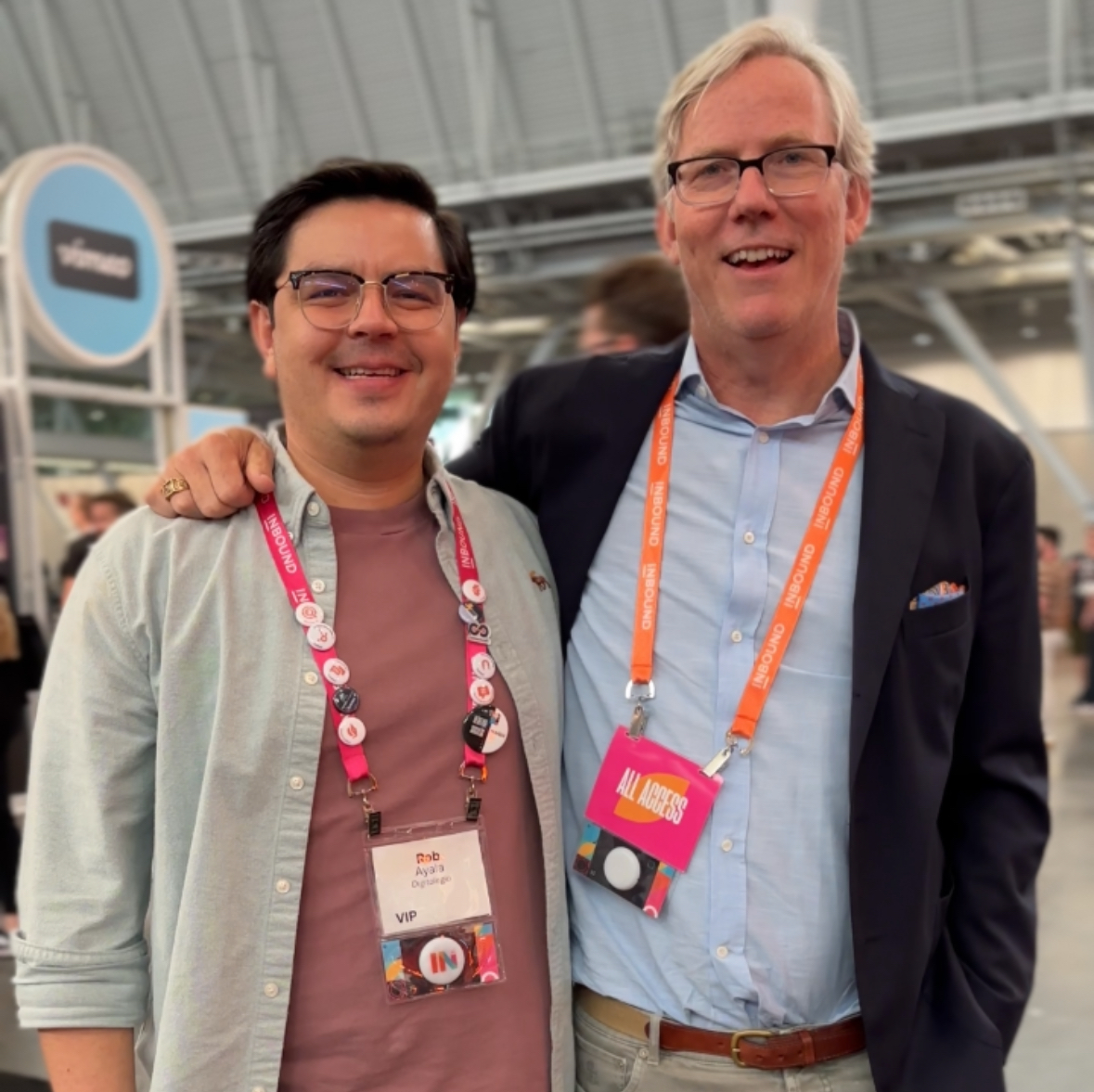 Rob Ayala and Brian Halligan